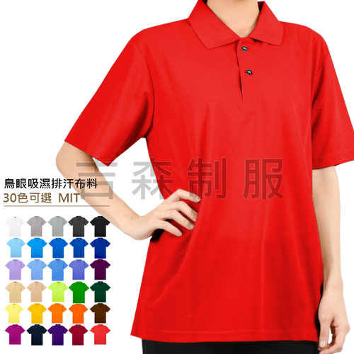 預購-短袖鳥眼POLO衫