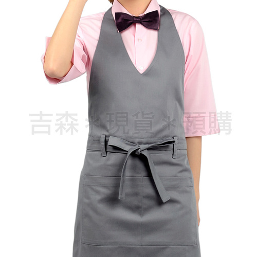 V襟背心圍裙