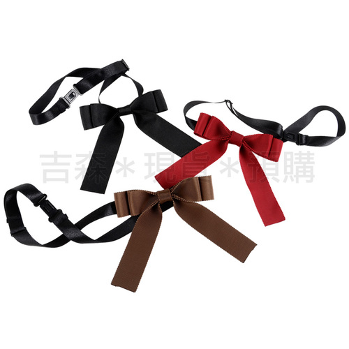 純色織帶蝴蝶結